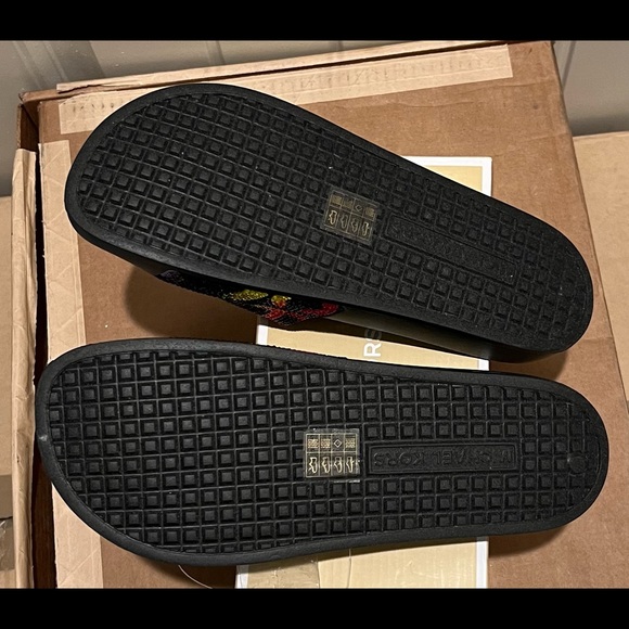 Michael Kors Women's Gilmore Rainbow 
Slide Sandals - Picture 4 of 4